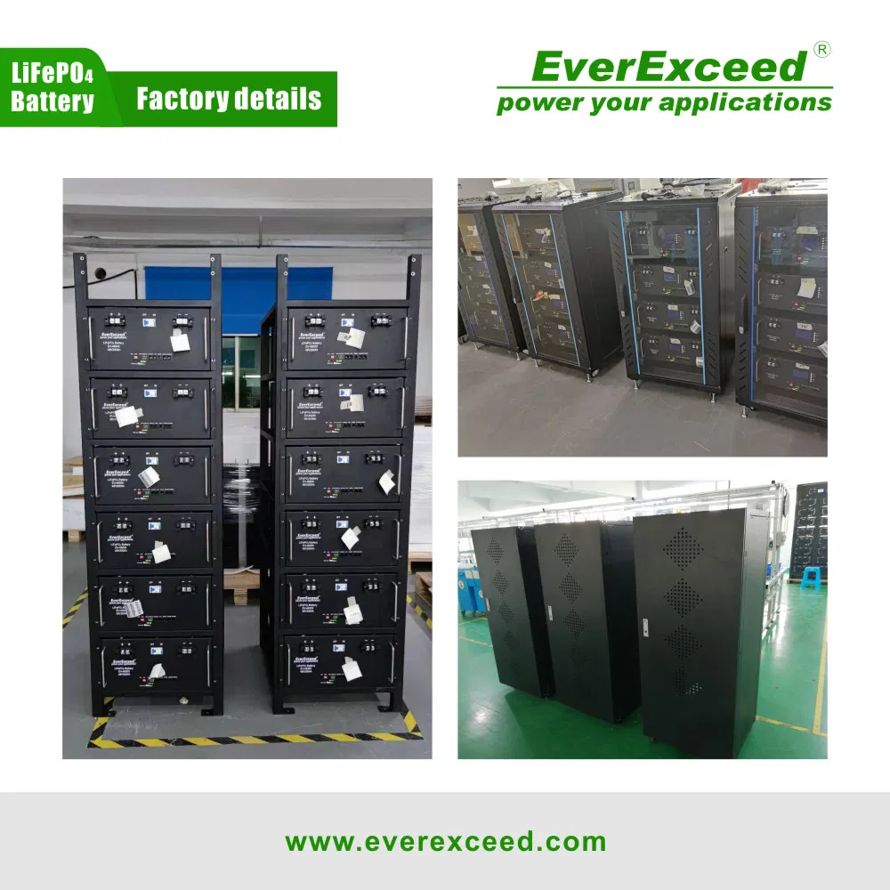 موافقة UL 512V100ah حل ليثيوم UPS