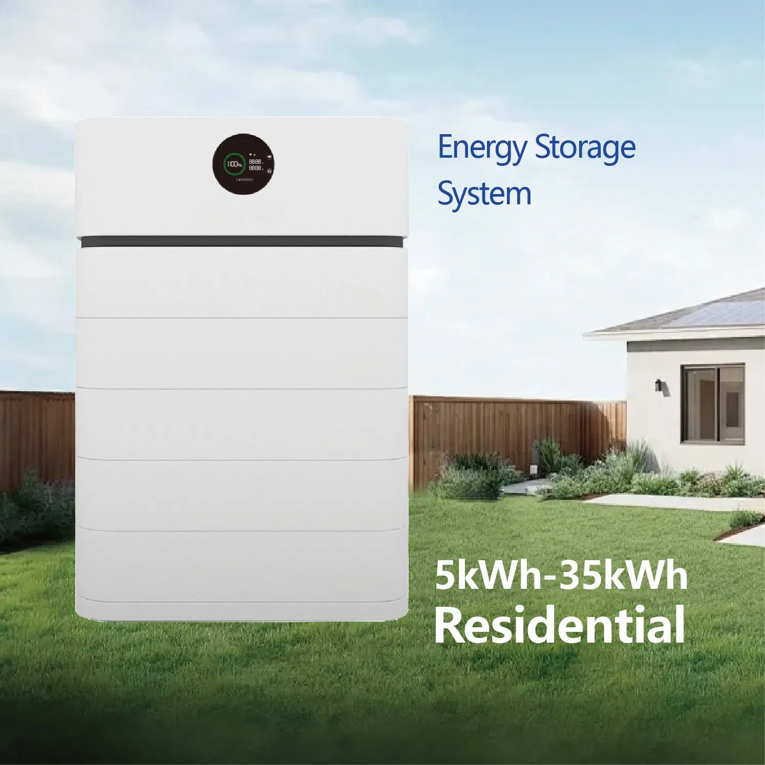 سعة كبيرة 10kwh 15kwh 50kw الكل في واحد بيس 51.2V 314ah ليثيوم LiFePO4 بطارية تخزين الطاقة المنزلية لنظام الطاقة الشمسية