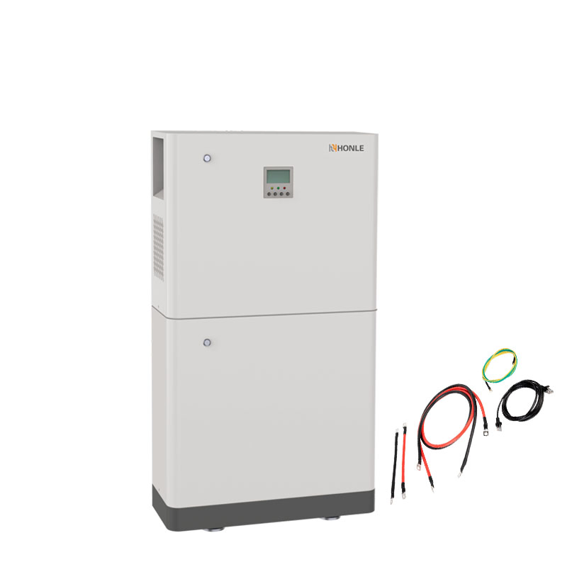 محطة طاقة شمسية ببطارية ليثيوم عالية الجهد 102.4V 50ah شاحن محمول للسفر لنظام الطاقة الشمسية الهجين
