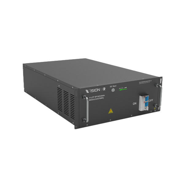 نظام بطارية ليثيوم أيون ثلاثي الطور من فيجن ريفو Tp90 3460.8V50ah وحدة بطارية UPS
