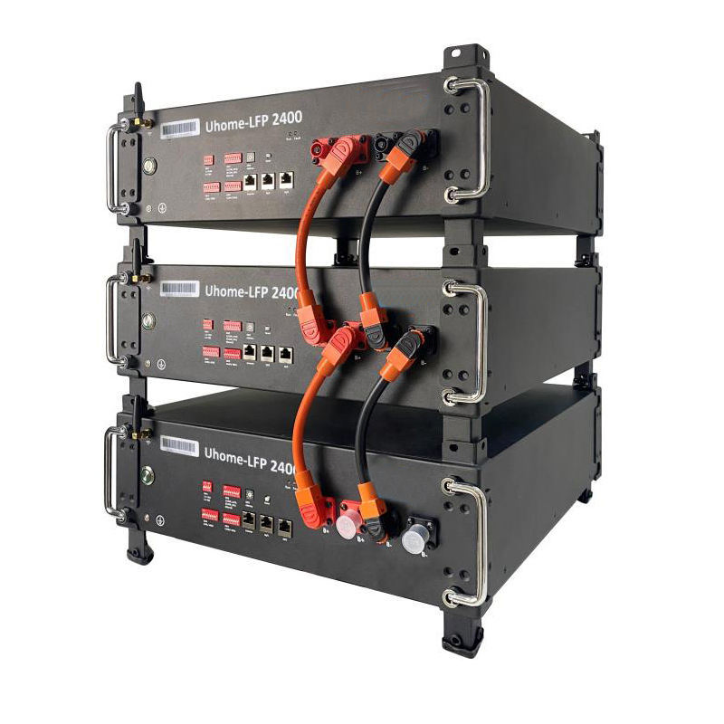 أوبو Uhome-LFP2400 نظام إمداد الطاقة الاحتياطي 48V50ah 2.4kwh نظام بطارية ليثيوم الاحتياطي Lifep04 بطارية ليثيوم
