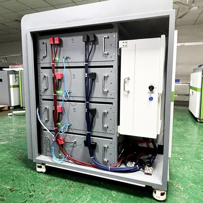 100kwh 200kwh نظام تخزين الطاقة الصناعية التجارية لبطاريات الليثيوم أيون مع الشبكة LiFePO4 النوع