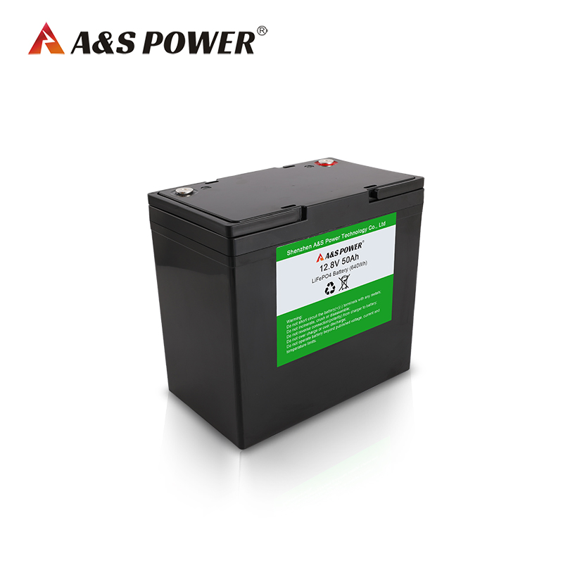 دوائر عميقة 12V 50ah بطارية فوسفات الحديد الليثيوم 12.8V 54ah بطارية قابلة لإعادة الشحن LiFePO4 حزمة البطارية