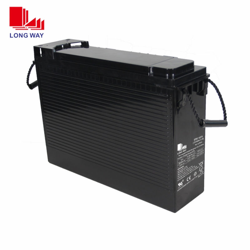 بطارية حمض الرصاص القابلة لإعادة الشحن لعمر طويل 12V110ah لنسخ احتياطي للاتصالات