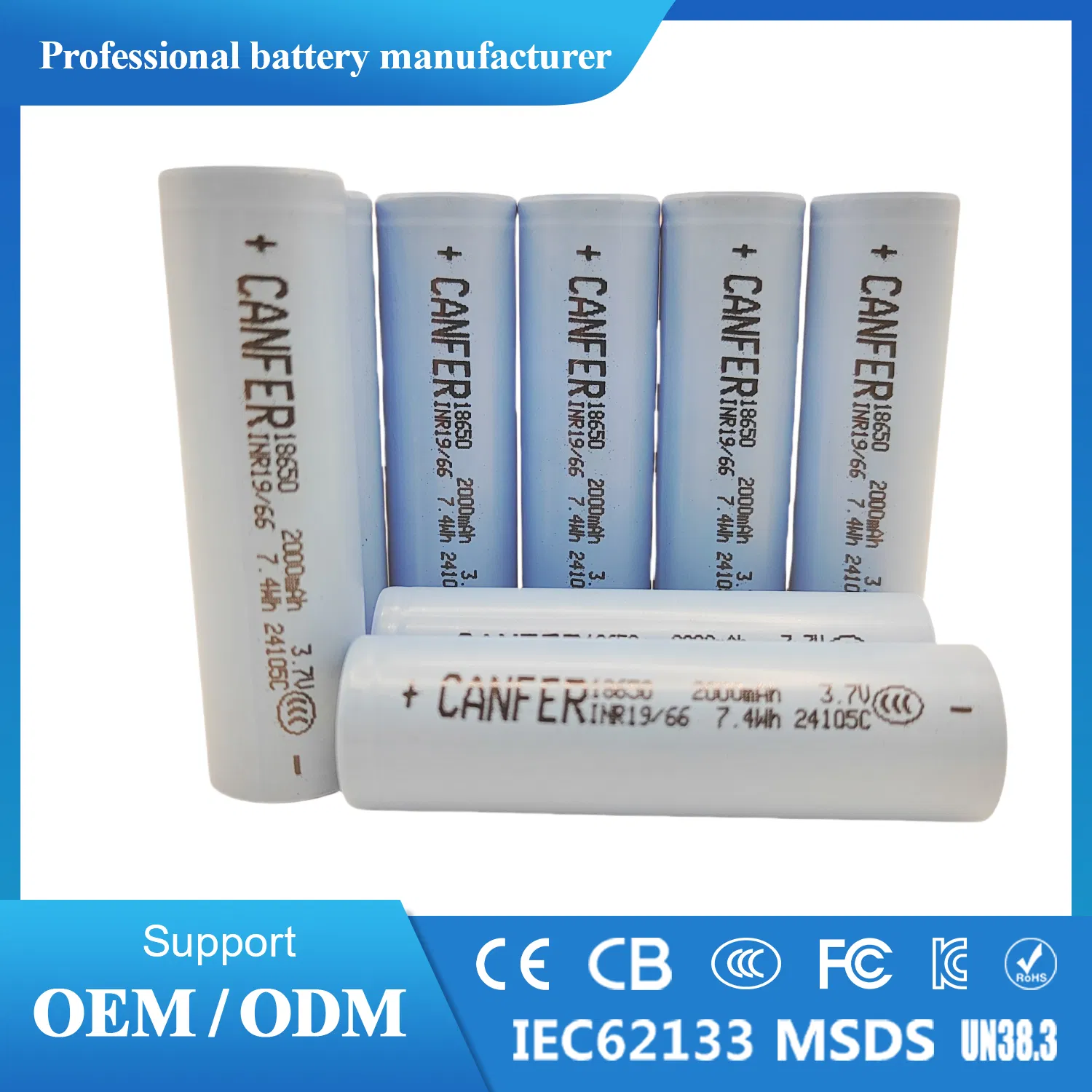 حزمة بطارية مخصصة عالية الأداء 7.4V إلى 22.2V مصممة للطائرات بدون طيار والزراعة والطائرات بدون طيار والروبوتات والأجهزة الطبية وأضواء الطوارئ الاحتياطية