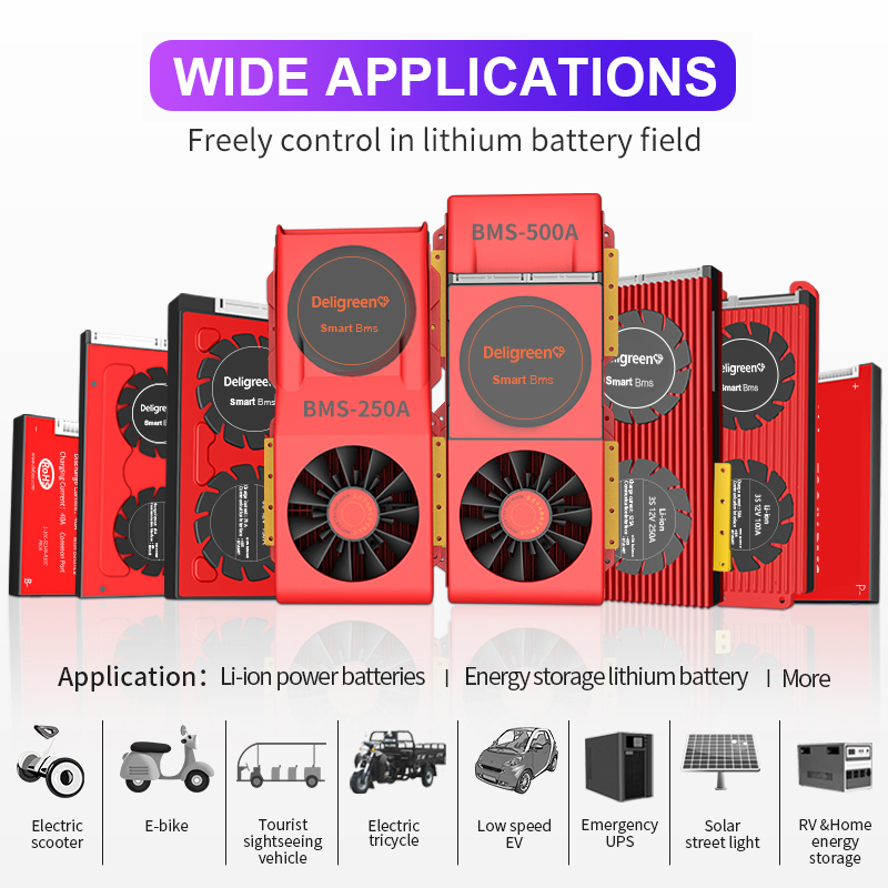 حزمة بطارية ليثيوم Daly LFP 12s 36V 120A نظام إدارة تخزين الطاقة الشمسية للمركبات الكهربائية LiFePO4 موازن ليثيوم أيون نظام إدارة البطارية الذكي