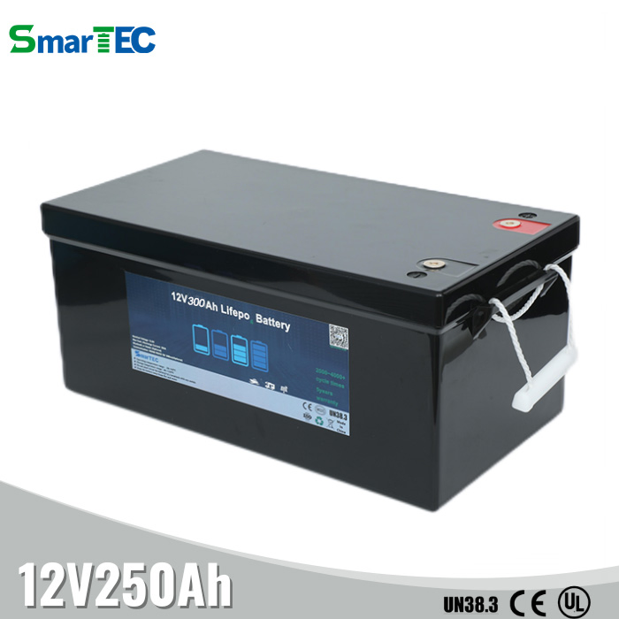12V 300ah بطارية ليثيوم مقاومة للماء مصممة خصيصًا للسيارات المنزلية/البحرية