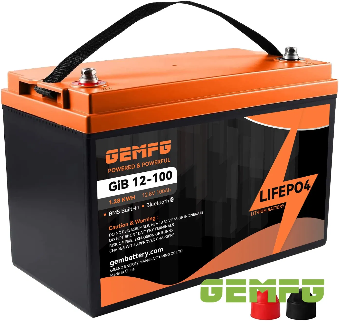 تخزين الطاقة من بطاريات جيم 12V100AH جدار الطاقة الطاقة الشمسية الكهروضوئية تخزين الطاقة الشمسية المحمولة 5KWH 10KWH LiFePO4 بطارية ليثيوم