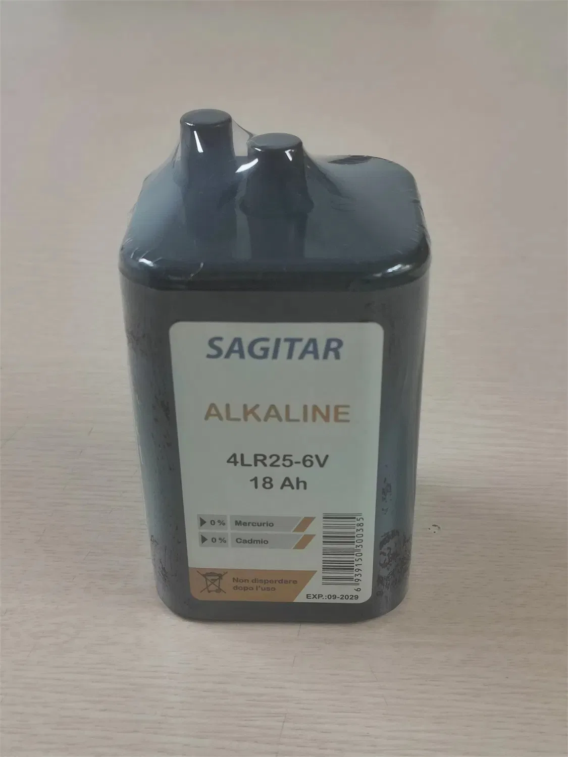 4LR25 6V مصباح جاف محمول يعمل بالبطارية القلوية غير القابلة لإعادة الشحن لإشارة المرور المؤقتة
