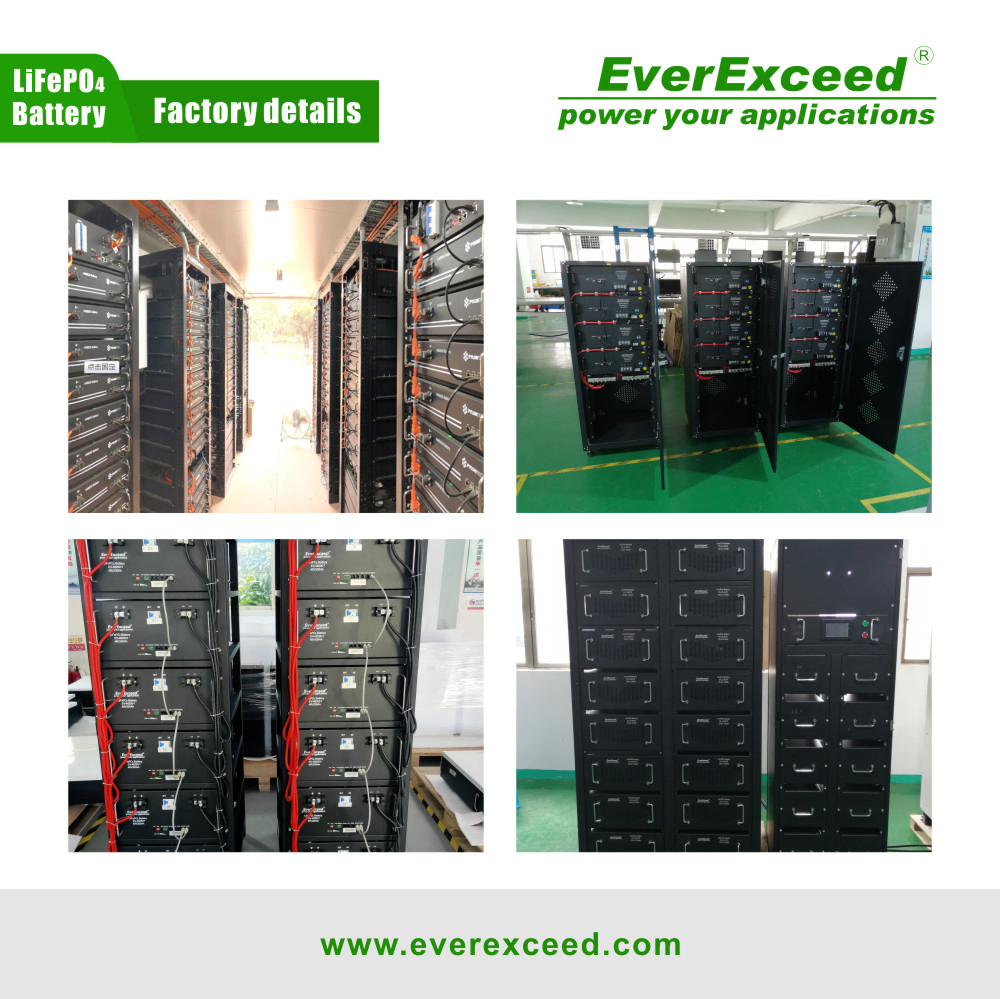 موافقة UL 512V100ah حل ليثيوم UPS