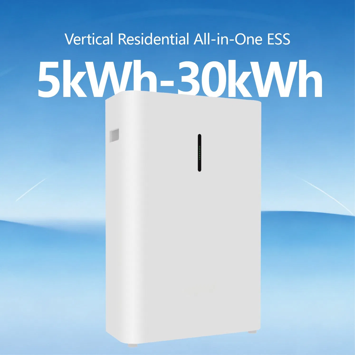 حل تخزين الطاقة الشمسية المتكامل: 16kwh LiFePO4 للاستخدام المنزلي