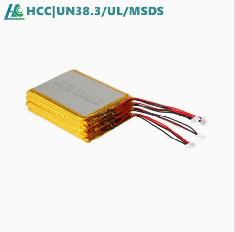 حزمة بطارية ليثيوم بوليمر ذات دورة حياة طويلة 3.7V 3000mAh 803040 لتخزين الطاقة المحمولة وتطبيقات الطاقة الاحتياطية