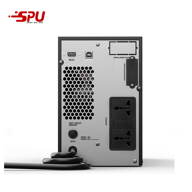 مزود الطاقة غير المنقطع UPS بتردد عالٍ بطارية ليثيوم 48V موجة جيبية نقية 1kVA 2kVA 3kVA نظام غرفة الكمبيوتر مزودات الطاقة غير المنقطعة (UPS) المصنعة