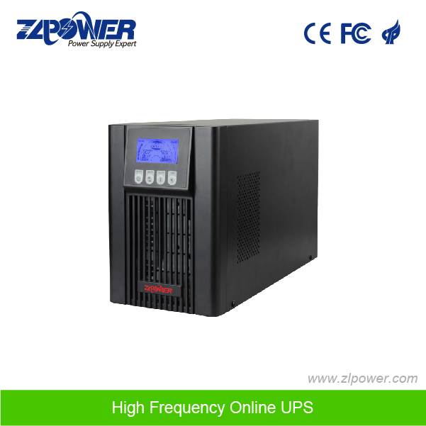 مصدر طاقة غير منقطع صغير عبر الإنترنت بطارية ليثيوم 12V 42ah محمول 1kw 3kw UPS