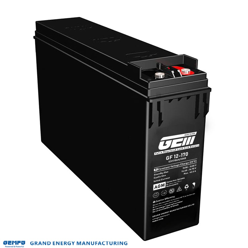 بطارية الاتصال بالمستشفى 12V155AH, طرف أمامي VRLA، احتياطي حرج للاتصالات الطبية وأنظمة السلامة الحيوية