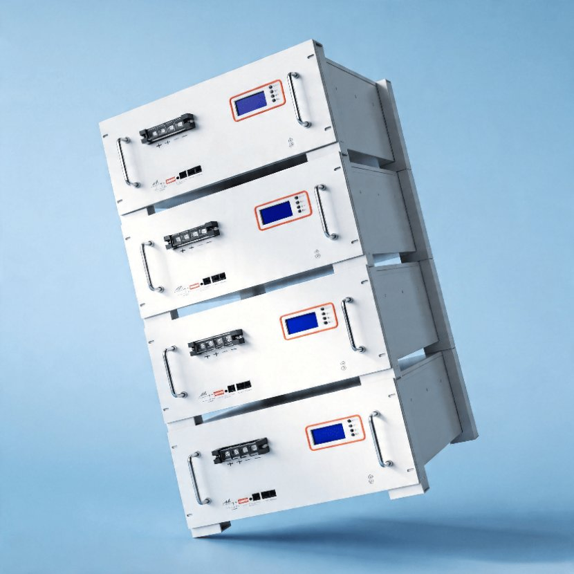 5.12kwh 25.6V 200ah بطارية تخزين الطاقة في الرف لنسخ احتياطي للاتصالات