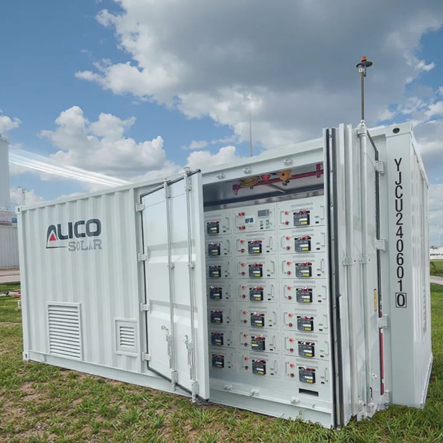 500kw 1mwh نظام الطاقة الشمسية LiFePO4 بطارية بيس الصناعية التجارية