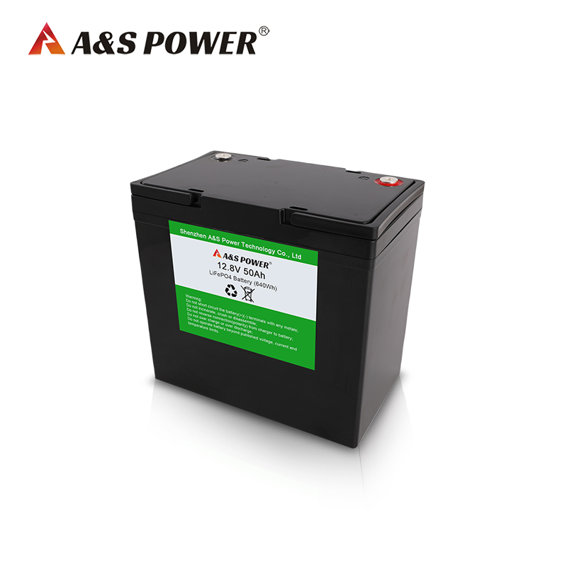 دوائر عميقة 12V 50ah بطارية فوسفات الحديد الليثيوم 12.8V 54ah بطارية قابلة لإعادة الشحن LiFePO4 حزمة البطارية