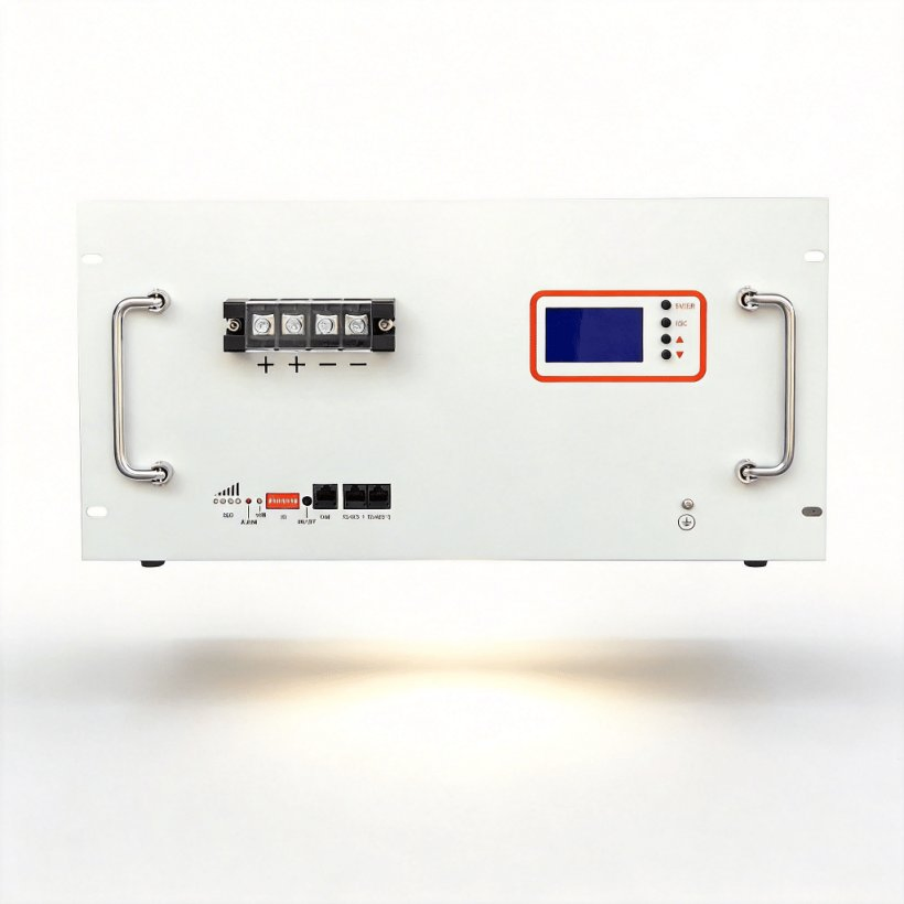 25.6V 100ah بطارية تخزين الطاقة في الرف لنسخ احتياطي للاتصالات