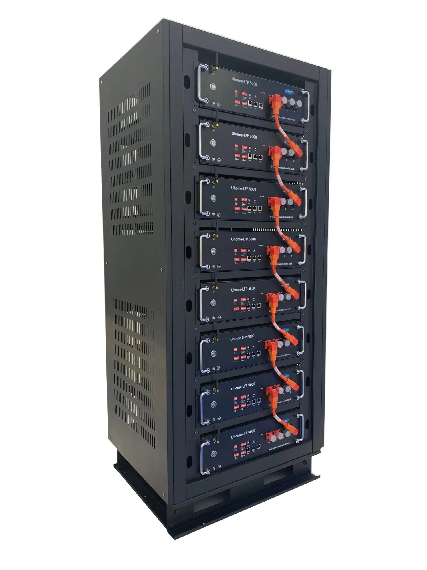 أوبو Uhome-LFP2400 نظام إمداد الطاقة الاحتياطي 48V50ah 2.4kwh نظام بطارية ليثيوم الاحتياطي Lifep04 بطارية ليثيوم