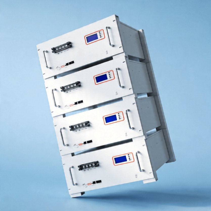 4.8kwh 48V 100ah بطارية تخزين الطاقة في الرف لنسخ احتياطي للاتصالات