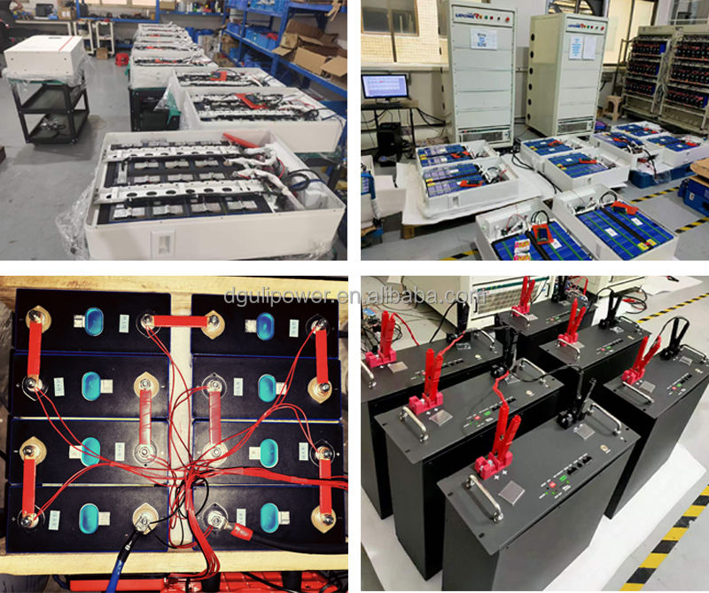 باقة بطارية عالية الجودة 16s1p 51.2V 280ah LiFePO4 لنظام تخزين الطاقة الشمسية المنزلية مع نظام إدارة البطارية الذكي بلوتوث RS485 يمكنه العرض