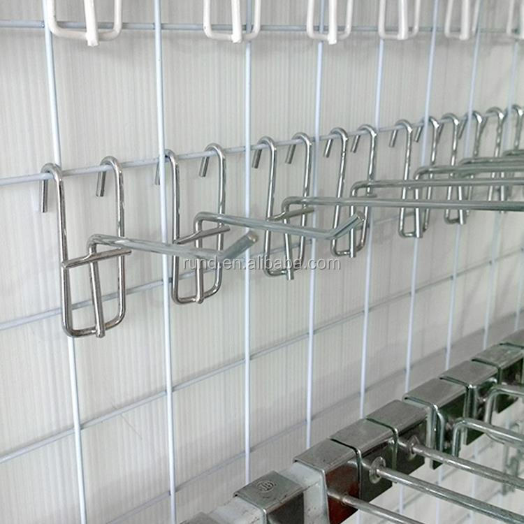 Supermarket Shelf Accessories Hook  Single Double Hook Hole Plate Grid square Through Pit Plate