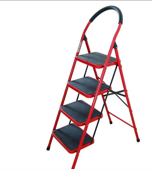 RD-Arc-Ladder Platform a Extension Adjustable Aluminium Electrician Step Ladder Fiberglass FRP Durable Metal Metallic Material