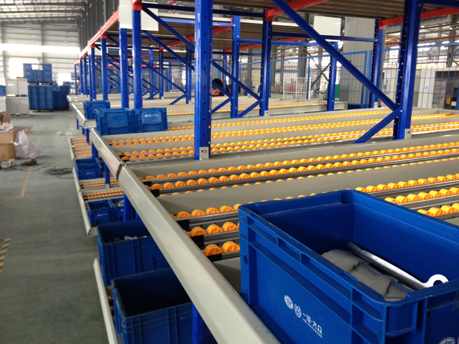 Sliding rack installation 2