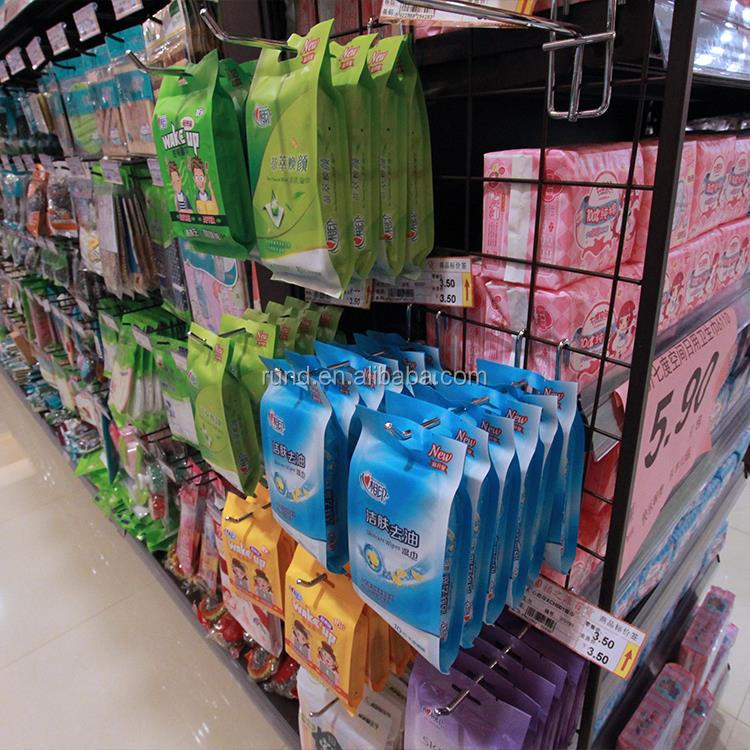 Supermarket Shelf Accessories Hook  Single Double Hook Hole Plate Grid square Through Pit Plate