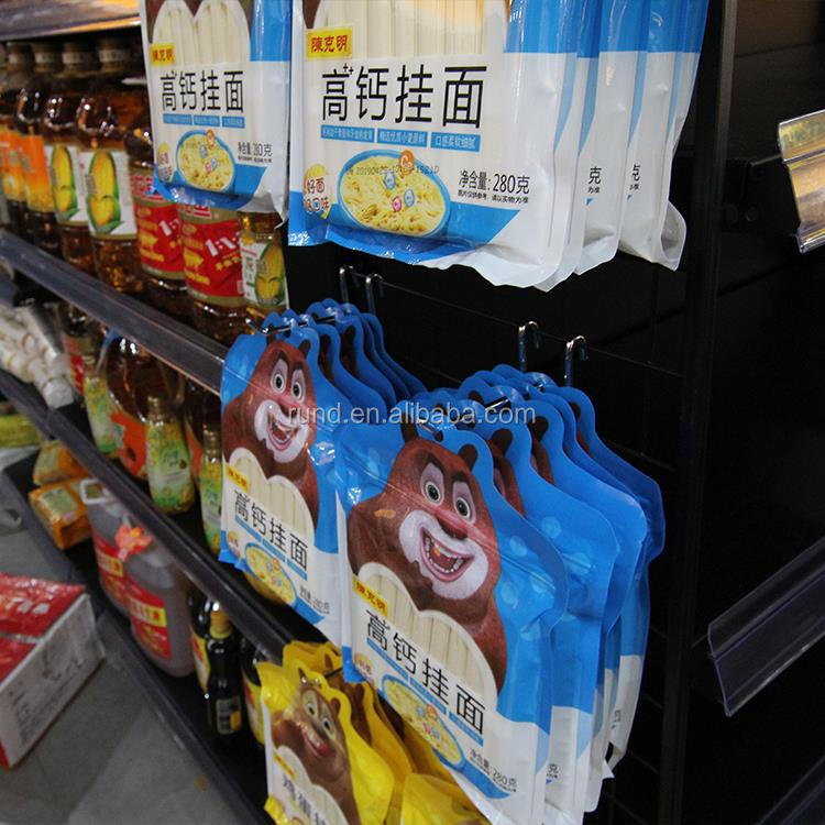 Supermarket Shelf Accessories Hook  Single Double Hook Hole Plate Grid square Through Pit Plate