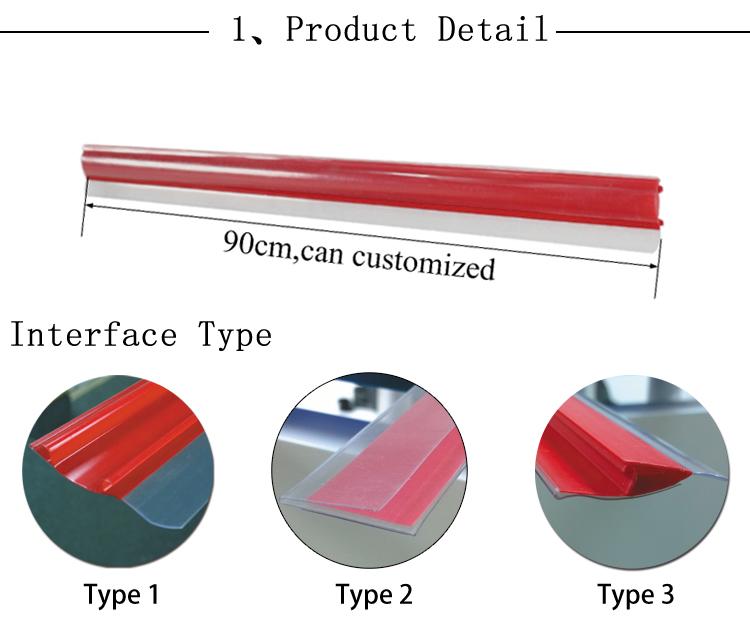 Essential PVC & PET Material Price Tag Label Holder for Warehousing & Supermarket Shelf Use Superb Supply Product