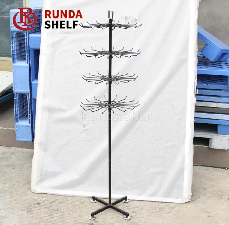 Bag Holder for Hair Extensions Ring Display Stand