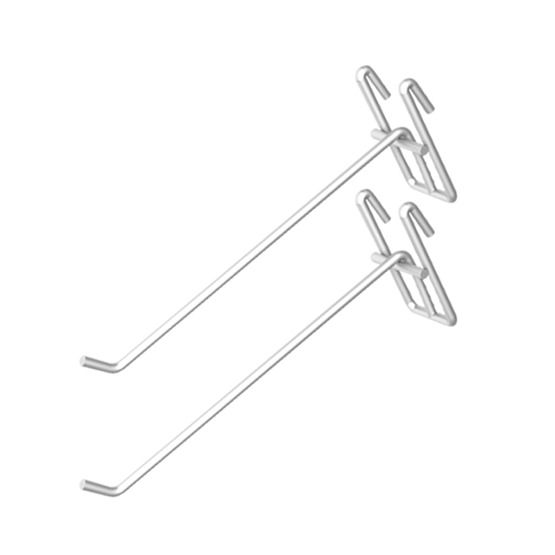 Supermarket Shelf Accessories Hook square Through Pit Plate  Single Double Hook Hole Plate Grid