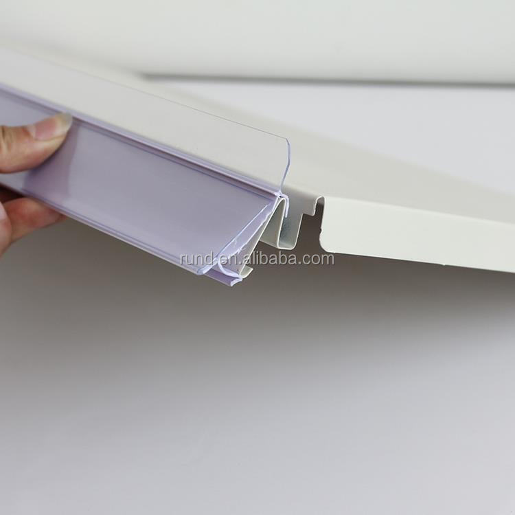 Essential PVC & PET Material Price Tag Label Holder for Warehousing & Supermarket Shelf Use Superb Supply Product