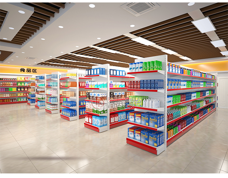 Supermarket shelf case 2