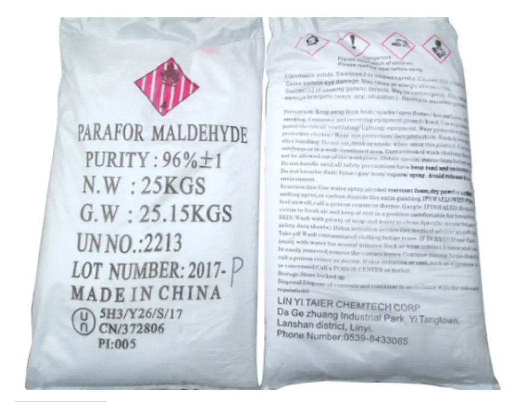 Paraformaldehyde powder form