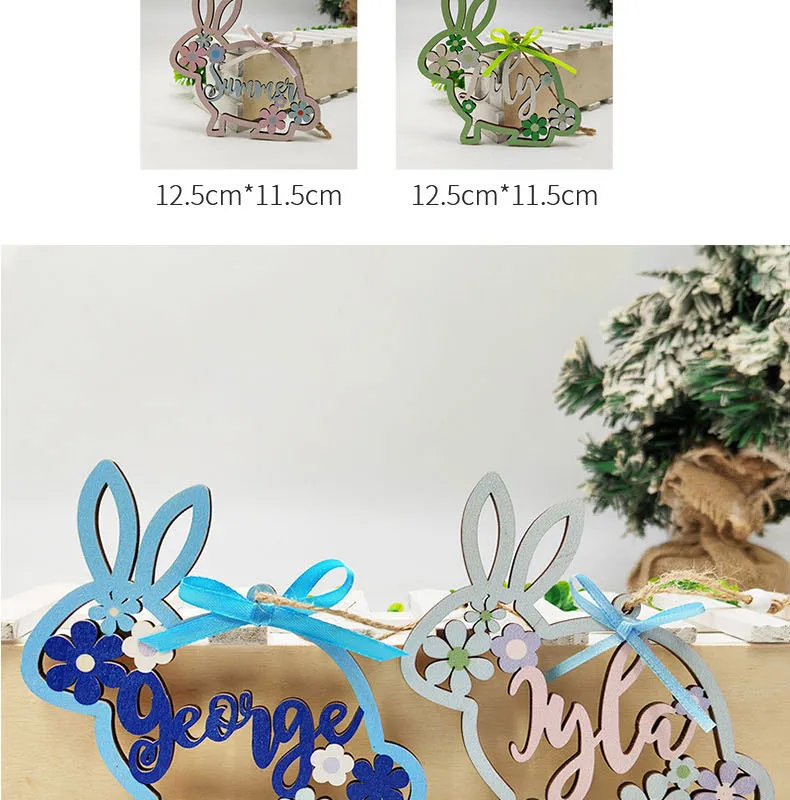 Easter Wooden Door Sign 8