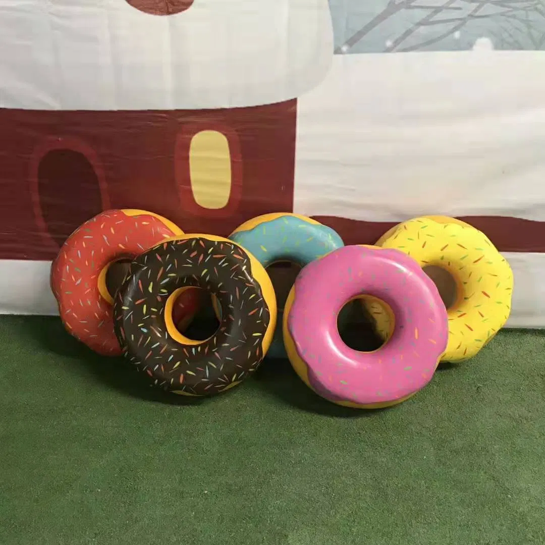 Large Outdoor Decorative Fiberglass Art Statue Candy Crafts for Garden Park Props