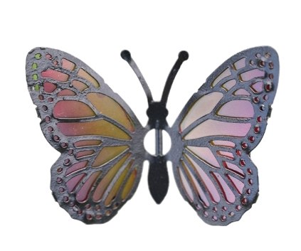 Outdoor Garden Decorative Ground Plug Sheet Metal Crafts of Iron Art