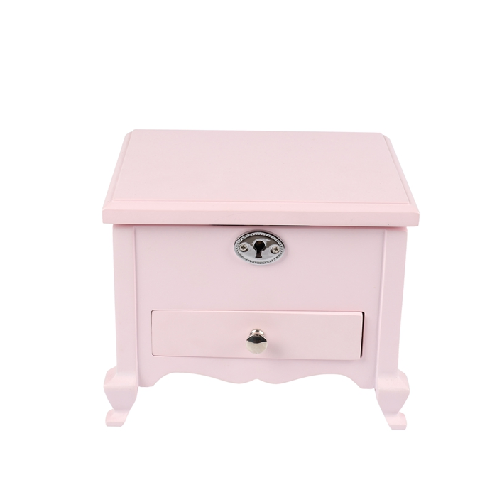 Handcrafted Wooden Music Box with Customizable Logo for Gifts