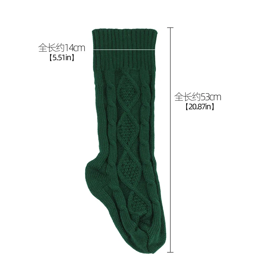 Knitted Christmas Stocking Size 2