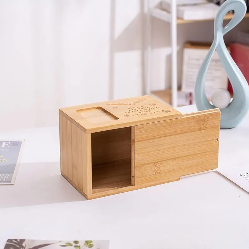 Wooden Pet Urn Detail 2