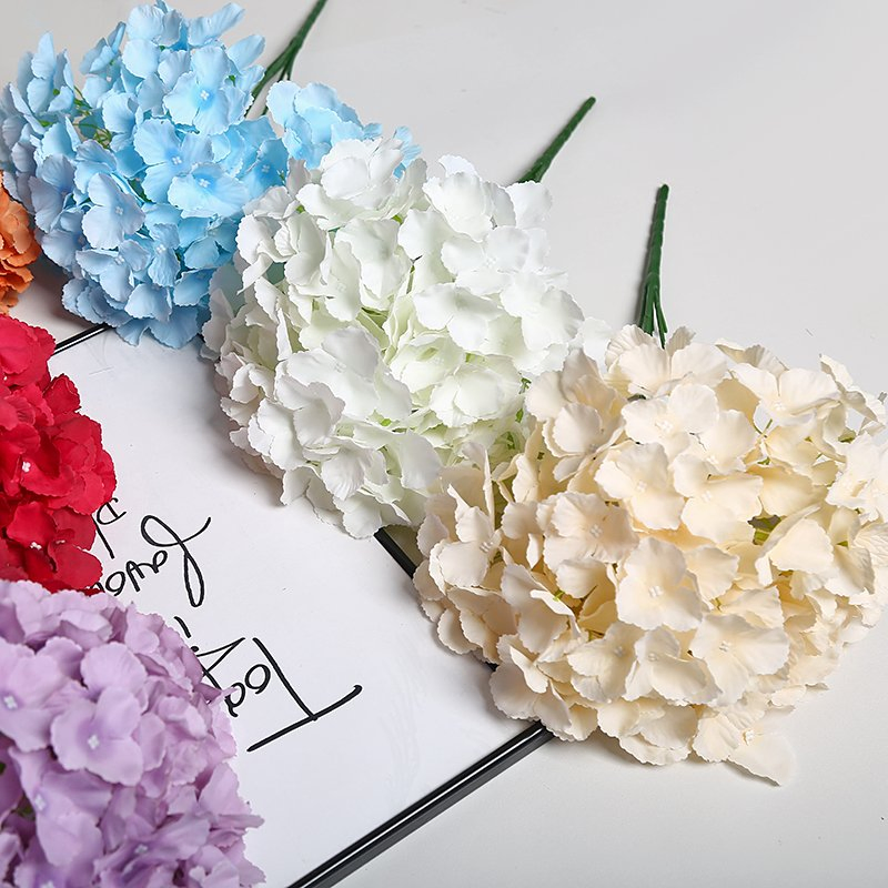 Holiday Mantels Sparkle with Artificial Flowers—no Wilting, Just Seasonal Cheer: Silk Flowers Half-Bloom Poppy Leafy Stem Home Decor Lifelike Veins Flower