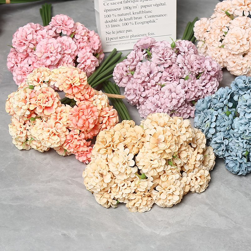 Artificial Flower Chrysanthemums Fall Beauty Without Seasonal Limits Iris Bonded Red Wreath Clip Romantic Camellia Flower