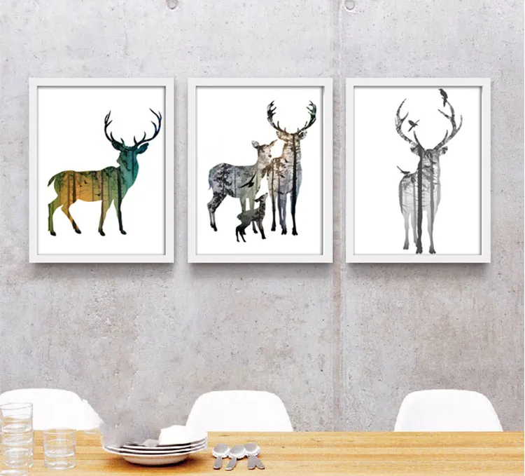 Modern Minimalist Mural Painting