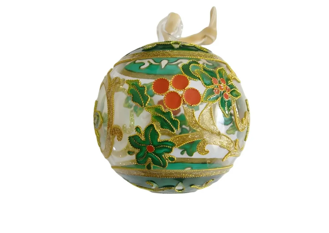 Handmade Enamel Ornament Details