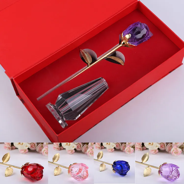 Valentine Colour Romance Crystal Rose Details