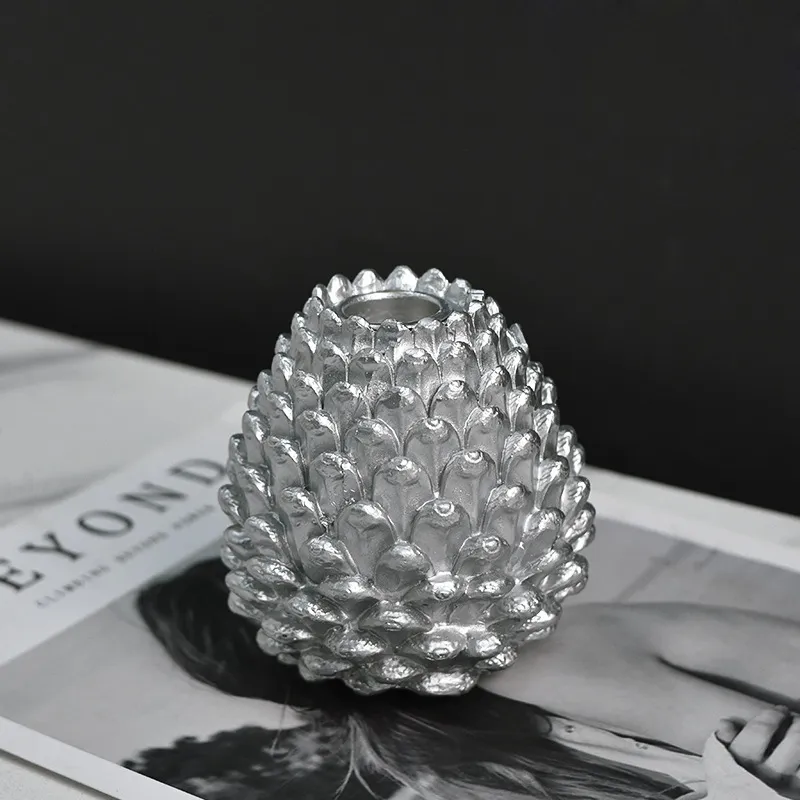 Pinecone Candle Holder 6