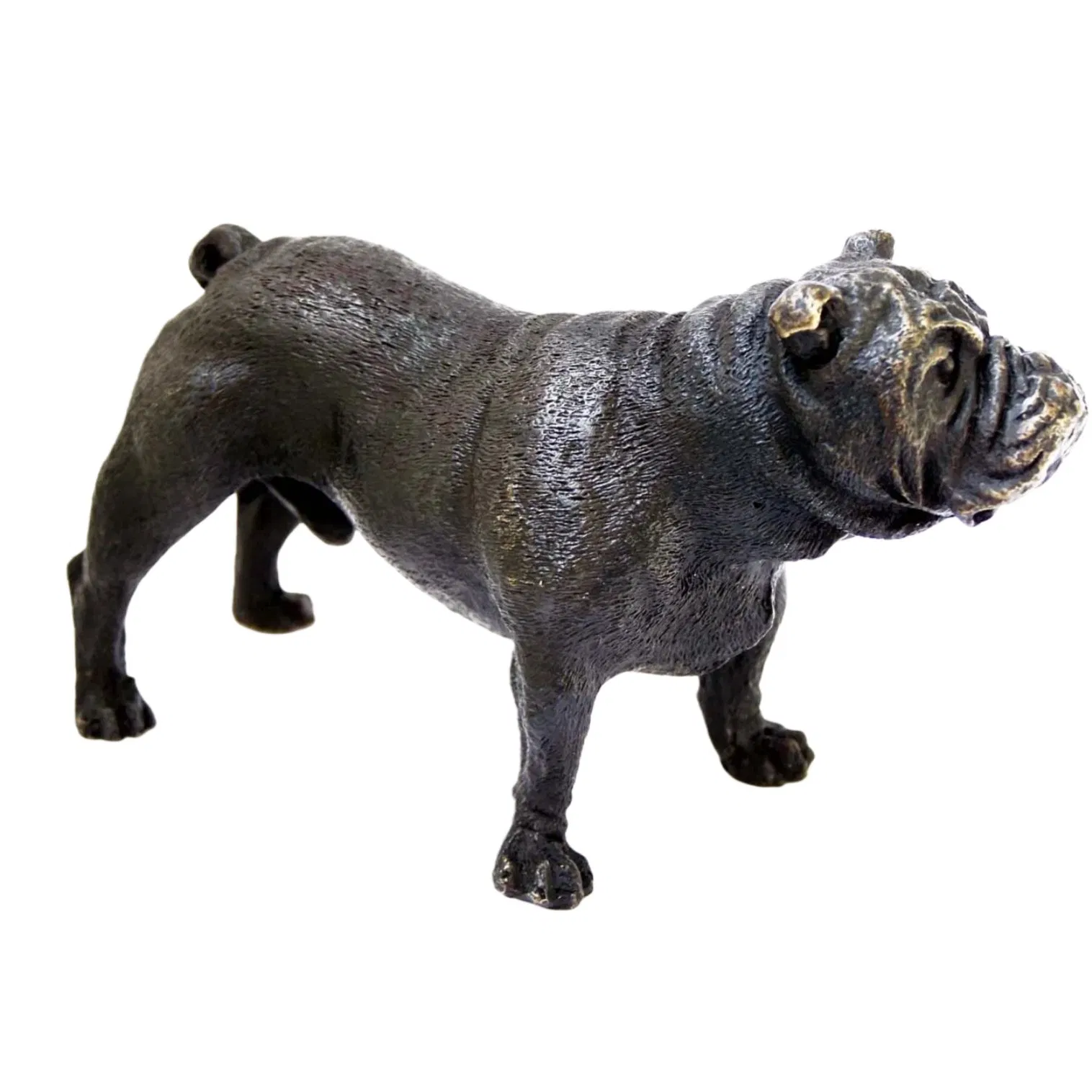 French Bulldog Bronze Statues-Handcrafted Pet Memorial Gift Figurine